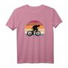 Fahrradfahrer Rennrad Retro Sport Herren Teenager T-Shirt - Klassisch geschnitten mit doppeltem Saum