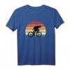 Fahrradfahrer Rennrad Retro Sport Herren Teenager T-Shirt - Klassisch geschnitten mit doppeltem Saum