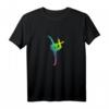 Farbenfrohes Turnerin T-Shirt für Akrobatik, Turnen & Sport – Perfekt für Training, Sportunterricht und Turn-Fans