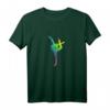 Farbenfrohes Turnerin T-Shirt für Akrobatik, Turnen & Sport – Perfekt für Training, Sportunterricht und Turn-Fans
