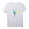 Farbenfrohes Turnerin T-Shirt für Akrobatik, Turnen & Sport – Perfekt für Training, Sportunterricht und Turn-Fans