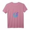 Damen Federball Badmintonspieler Herren Badminton T-Shirt mit V-Ausschnitt - Witziges Sportshirt für Badmintonliebhaber