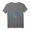 Damen Federball Badmintonspieler Herren Badminton T-Shirt mit V-Ausschnitt - Witziges Sportshirt für Badmintonliebhaber