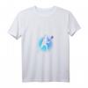Damen Federball Badmintonspieler Herren Badminton T-Shirt mit V-Ausschnitt - Witziges Sportshirt für Badmintonliebhaber