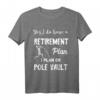 Stabhochsprung & Hochsprung Sport-T-Shirt mit Motiv - Für Athleten, Springer & Leistungssportler bei Wettkämpfen & Training