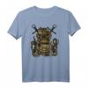 Steampunk Nautischer Tiefseetaucher-Helm mit Anker und Oktopus T-Shirt – Geschlechtsneutrales Marine-Design für Kinder und Erwachsene