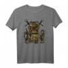 Steampunk Nautischer Tiefseetaucher-Helm mit Anker und Oktopus T-Shirt – Geschlechtsneutrales Marine-Design für Kinder und Erwachsene