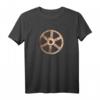 Rostiges Altes Zahnrad Steampunk T-Shirt - Industriestil Kleidung für Maschinenbauer, Ingenieure & Hobby-Mechaniker, perfekt als Geschenk zum HapMonkey oder Ruhestand
