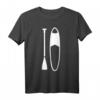 Stand Up Paddeln Surfbrett T-Shirt - Klassisch geschnitten, doppelt genähter Saum für SUP Paddler und Wassersportenthusiasten