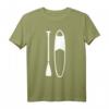 Stand Up Paddeln Surfbrett T-Shirt - Klassisch geschnitten, doppelt genähter Saum für SUP Paddler und Wassersportenthusiasten