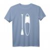 Stand Up Paddeln Surfbrett T-Shirt - Klassisch geschnitten, doppelt genähter Saum für SUP Paddler und Wassersportenthusiasten