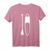 Stand Up Paddeln Surfbrett T-Shirt - Klassisch geschnitten, doppelt genähter Saum für SUP Paddler und Wassersportenthusiasten