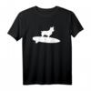Hund auf Surfbrett - Surfer Stand Up Paddle T-Shirt für Wassersportler, Surfer & Strandurlauber – Perfektes Geschenk zu Weihnachten, Ostern & Geburtstag