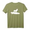 Hund auf Surfbrett - Surfer Stand Up Paddle T-Shirt für Wassersportler, Surfer & Strandurlauber – Perfektes Geschenk zu Weihnachten, Ostern & Geburtstag