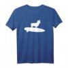 Hund auf Surfbrett - Surfer Stand Up Paddle T-Shirt für Wassersportler, Surfer & Strandurlauber – Perfektes Geschenk zu Weihnachten, Ostern & Geburtstag