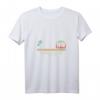 Damen Vintage Surf T-Shirt mit V-Ausschnitt - Hermosa Beach California Surfen, Retro Surfbretter & Palmen Design für Surferinnen & Surfliebhaber