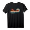 Nazare Portugal Surfen T-Shirt | Retro Surf Design mit Sonnenuntergang & Big Wave Motiv – Perfektes Geschenk für Surfer & Strandurlauber