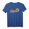 Nazare Portugal Surfen T-Shirt | Retro Surf Design mit Sonnenuntergang & Big Wave Motiv – Perfektes Geschenk für Surfer & Strandurlauber
