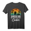 Surfer Dad T-Shirt - Cooles Vintage Retro Design für Väter, Freunde & Familie, perfekt für Strand & Freizeit