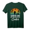 Surfer Dad T-Shirt - Cooles Vintage Retro Design für Väter, Freunde & Familie, perfekt für Strand & Freizeit