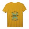 Damen Santa Cruz Ride Das Wave Summer Surf Surfer Girl T-Shirt mit V-Ausschnitt – Perfektes Cali Surf Souvenir & Geschenk für Surferinnen