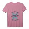 Damen Santa Cruz Ride Das Wave Summer Surf Surfer Girl T-Shirt mit V-Ausschnitt – Perfektes Cali Surf Souvenir & Geschenk für Surferinnen
