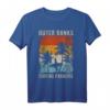 Outer Banks North Carolina Surf T-Shirt - Retro Surfer-Merchandise & Souvenir für Männer, Frauen & Kinder