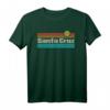 70er 80er CA Retro Sunset Santa Cruz T-Shirt - Vintage Surfer Mode für Sommer und Strand
