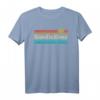 70er 80er CA Retro Sunset Santa Cruz T-Shirt - Vintage Surfer Mode für Sommer und Strand