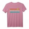 70er 80er CA Retro Sunset Santa Cruz T-Shirt - Vintage Surfer Mode für Sommer und Strand