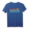 70er 80er CA Retro Sunset Santa Cruz T-Shirt - Vintage Surfer Mode für Sommer und Strand