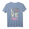 Miami Liebe Urlaub am Sandstrand Surfen unter Palmen T-Shirt – Perfektes Reiseshirt für Miami-Urlauber und Surffans