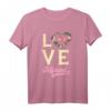 Miami Liebe Urlaub am Sandstrand Surfen unter Palmen T-Shirt – Perfektes Reiseshirt für Miami-Urlauber und Surffans