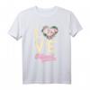 Miami Liebe Urlaub am Sandstrand Surfen unter Palmen T-Shirt – Perfektes Reiseshirt für Miami-Urlauber und Surffans