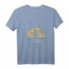 Damen Vintage Surfer Stand Up Paddle SUP T-Shirt mit V-Ausschnitt – Perfekt für Wassersportler, Surfer & Strandliebhaber als Geschenk