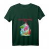 Damen Flamingo Strand Surf T-Shirt mit V-Ausschnitt - Leichtes, Klassisch Geschnittenes Urlaubs- und Strandshirt
