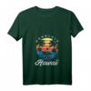 Hawaii Surfer Damen T-Shirt mit V-Ausschnitt - Leichtes Sommerurlaubsshirt & Souvenir für Hawaii-Reisen
