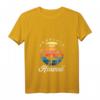 Hawaii Surfer Damen T-Shirt mit V-Ausschnitt - Leichtes Sommerurlaubsshirt & Souvenir für Hawaii-Reisen