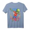 Hawaiian Alien T-Shirt - Vintage Surf & Beach Shirt für Sommer, Hawaii & Science-Fiction Fans, perfekt für Strand, Surfen & Partys