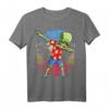 Hawaiian Alien T-Shirt - Vintage Surf & Beach Shirt für Sommer, Hawaii & Science-Fiction Fans, perfekt für Strand, Surfen & Partys