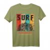 MAVERICK'S Retro Surf T-Shirt Vintage Mandala – Geschenkidee für Surfer, Strandliebhaber & Meerfans im Retro-Stil