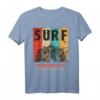 MAVERICK'S Retro Surf T-Shirt Vintage Mandala – Geschenkidee für Surfer, Strandliebhaber & Meerfans im Retro-Stil