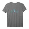 Herzschlag Surfer Shirt – Lustiges Wassersport Geschenk für Surfer, Wellenreiter & Surfen Liebhaber zum Geburtstag & Weihnachten