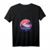 Damen Santa Cruz California Surfing Surfer T-Shirt im Retro 70er/80er Stil mit V-Ausschnitt – Perfekt für Surfer & Strandliebhaber