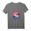 Damen Santa Cruz California Surfing Surfer T-Shirt im Retro 70er/80er Stil mit V-Ausschnitt – Perfekt für Surfer & Strandliebhaber