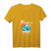 Damen Nazare Portugal Vintage-Surfen T-Shirt mit V-Ausschnitt – Perfektes Surf-Souvenir & Mode für Surfer und Fotografen