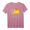 HapMonkey Sunset Palm Trees Ocean Surfer T-Shirt – Perfekt für Strandurlaub, Surfer & Acapulco Fans