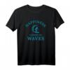 Frauen und Teen Girl Surfer mit Happiness Spruch T-Shirt – Perfektes Geschenk für Surferinnen zu Geburtstag & Weihnachten