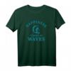 Frauen und Teen Girl Surfer mit Happiness Spruch T-Shirt – Perfektes Geschenk für Surferinnen zu Geburtstag & Weihnachten