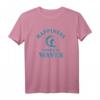 Frauen und Teen Girl Surfer mit Happiness Spruch T-Shirt – Perfektes Geschenk für Surferinnen zu Geburtstag & Weihnachten